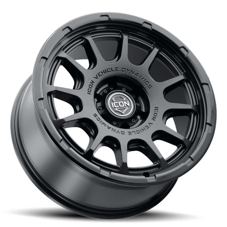 ICON Alloys Rancho 20x9 / 6x5.5 / 0mm / 5in BS DBL Black Wheel