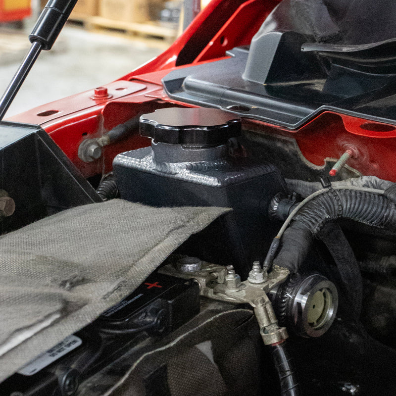 Wehrli 10-12 Cummins 6.7L OEM Placement Coolant Tank - Sparkle Bomber Orange