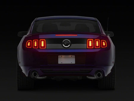 Raxiom 10-14 Ford Mustang Axial Series LED Third Brake Light- Smoked Lens