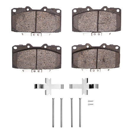 DFC 89-96 Nissan 300ZX Turbo Front Active Performance Pads and Hardware Kit