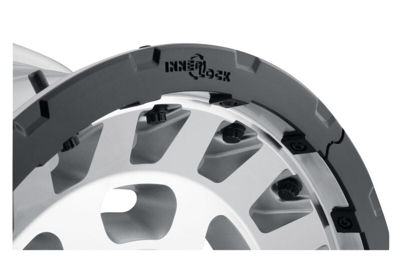Icon Hammer Pro 17x8.5 / 5x5 / -6mm / 4.5in BS - Silver Machined