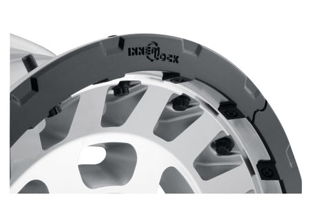 Icon Hammer Pro 17x8.5 / 5x5 / -6mm / 4.5in BS - Silver Machined
