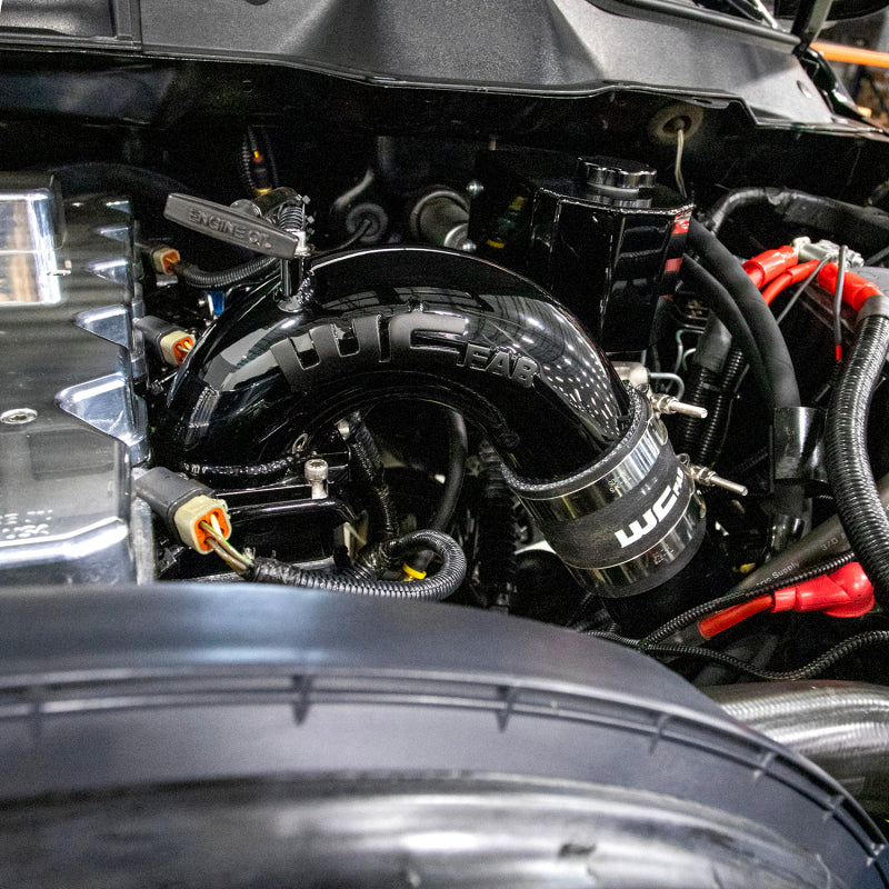 Wehrli 03-07 Cummins 5.9L High Flow Intake Bundle Kit Stage 2 - Gun Metal