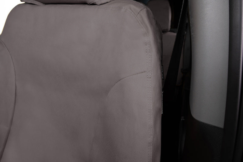 Covercraft 15-26 Ford Transit Polycotton SeatSaver Custom Third Row Seat Covers-Misty Grey