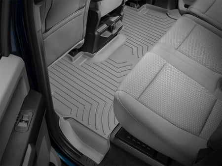 WeatherTech 2017+ Ford F-250/F-350/F-450/F-550 Rear FloorLiner HP - Grey