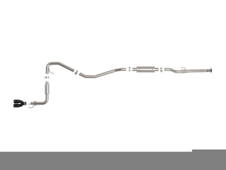 aFe POWER Takeda 2.5in 304 SS Cat-Back Exhaust w/ Black Tips 22-25 Honda Civic L4-2.0L