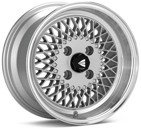 Enkei92 Classic Line 15x8 25mm Offset 4x100 Bolt Pattern Silver Wheel