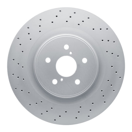 DFC 08-14 Lexus IS F Front Drilled Hi-Carbon Alloy Geomet Coated Rotor
