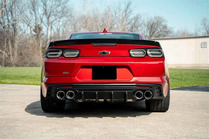 Corsa 2016-2024 Chevrolet Camaro SS / ZL1 Carbon Fiber 4.5in Twin Tip Kit