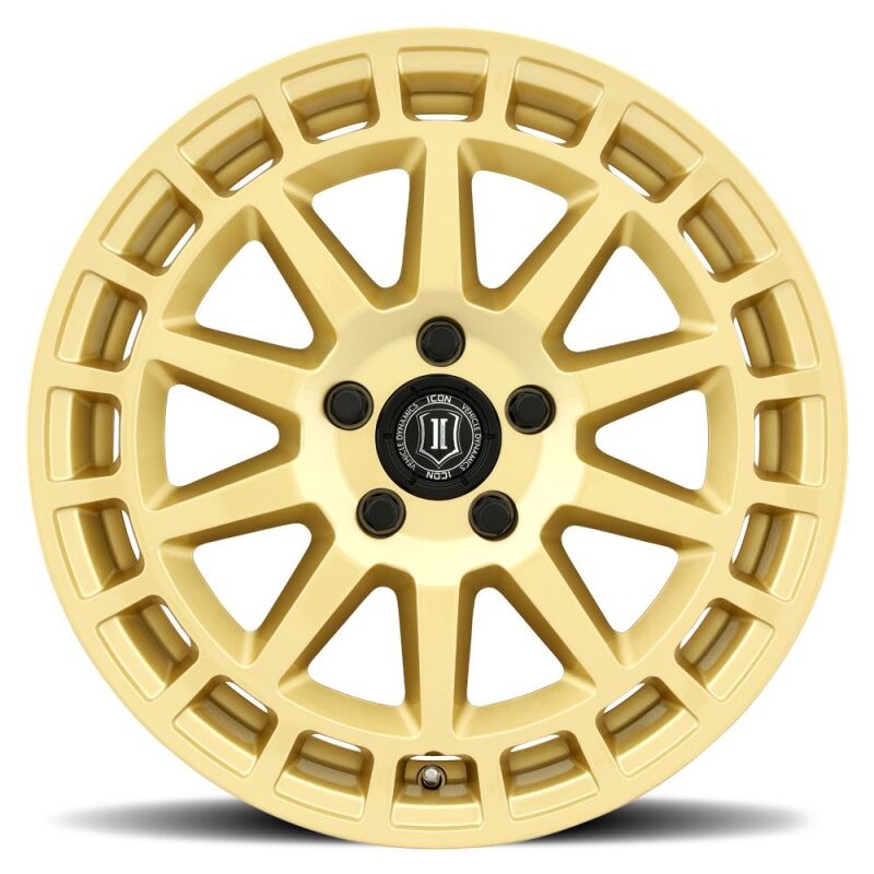 ICON Journey 17x8 / 5x108 / 38 mm / 6in BS Gloss Gold Wheel