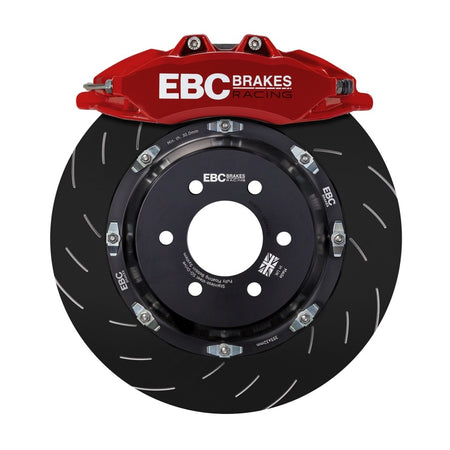 EBC Racing 07-13 BMW M3 (E90/E92/E82) Red Apollo-6 Calipers 380mm Rotors Front Big Brake Kit