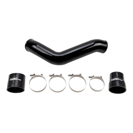 Wehrli 19-24 Cummins 6.7L Driver Side 3.5in Intercooler Pipe - Gloss Black