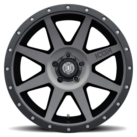 ICON Rebound 20x9 / 6x5.5 / 16mm / 5.625in BS Titanium Wheel