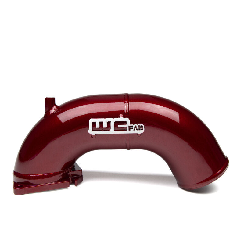 Wehrli 98.5-02 Cummins 5.9L 3.5in Intake Horn & Driver Intercooler Pipe - Chevy Orange