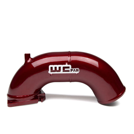 Wehrli 98.5-02 Cummins 5.9L 3.5in Intake Horn & Driver Intercooler Pipe - Semi-Gloss Black