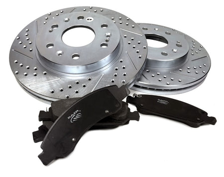 Baer Brakes 97-06 Jeep Wrangler Claw Rotor & Pad Combo Kit - Rear