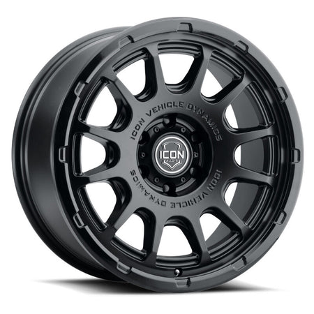 ICON Alloys Rancho 20x9 / 6x5.5 / 0mm / 5in BS DBL Black Wheel
