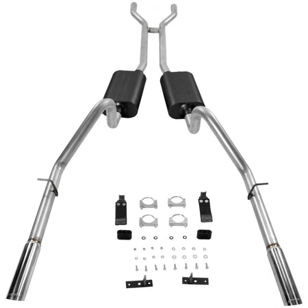 Flowmaster 66-67 Ford Fairlane/Mercury Comet American Thunder Crossmember-Back Exhaust System