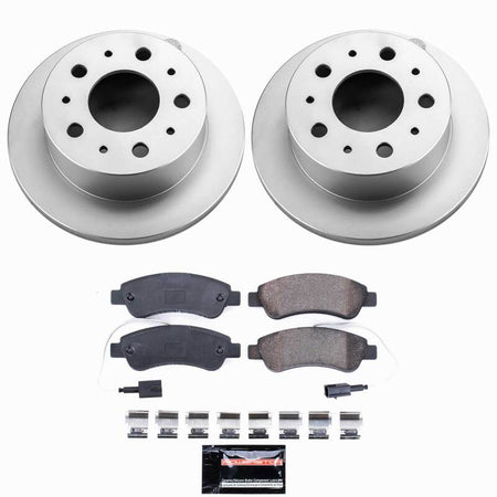 Power Stop 14-21 Ram ProMaster 1500 Rear Z23 Coated Brake Kit