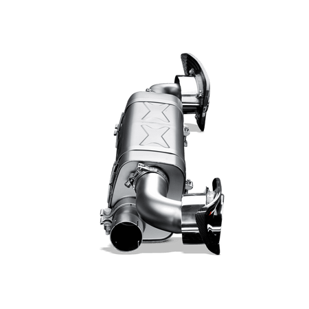 Akrapovic 10-13 Porsche 911 Turbo / Turbo S (997 FL) Slip-On Line (Titanium) w/ Titanium Tips