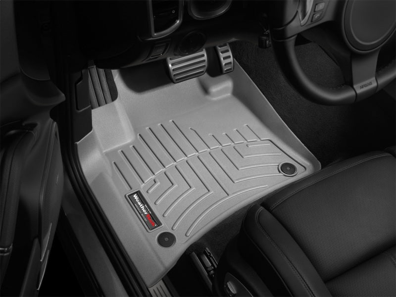WeatherTech 11+ Porsche Cayenne Front FloorLiner - Grey