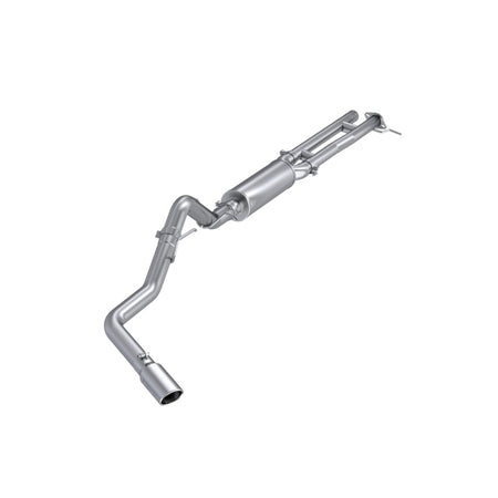 MBRP 2024+ Ford Ranger 2.7L 2.5 into 3in Single Side Exit Cat Back - Aluminum