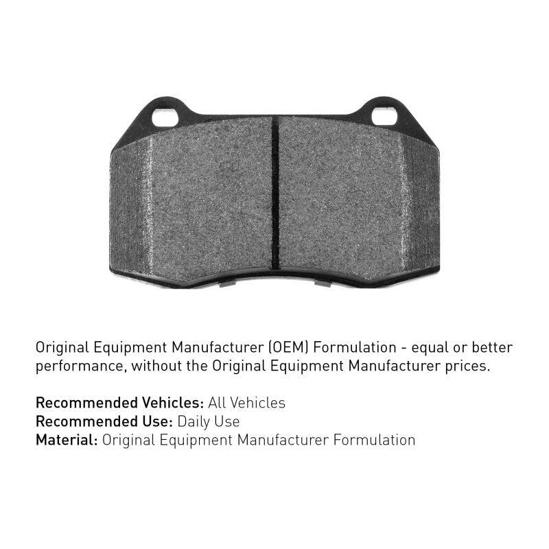 R1 13-19 Cadillac CTS-V Rear Optimum OE Brake Pads
