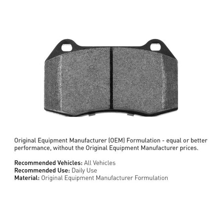 R1 13-19 Cadillac CTS-V Rear Optimum OE Brake Pads