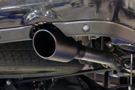 Flowmaster 19-24 RAM 1500 5.7L American Thunder Axle-Back Exhaust System - Black Tips
