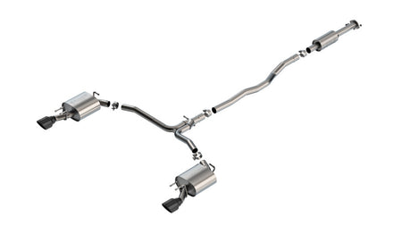 Borla 20-24 Toyota Camry TRD 3.5L V6 FWD S-Type Cat-back - Black Chrome