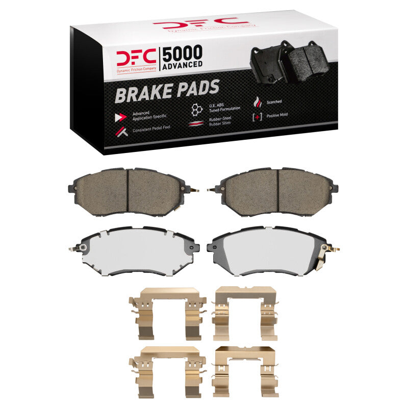 DFC 05-21 Subaru Outback Front 5000 Advanced Ceramic Brake Pads and Hardware Kit