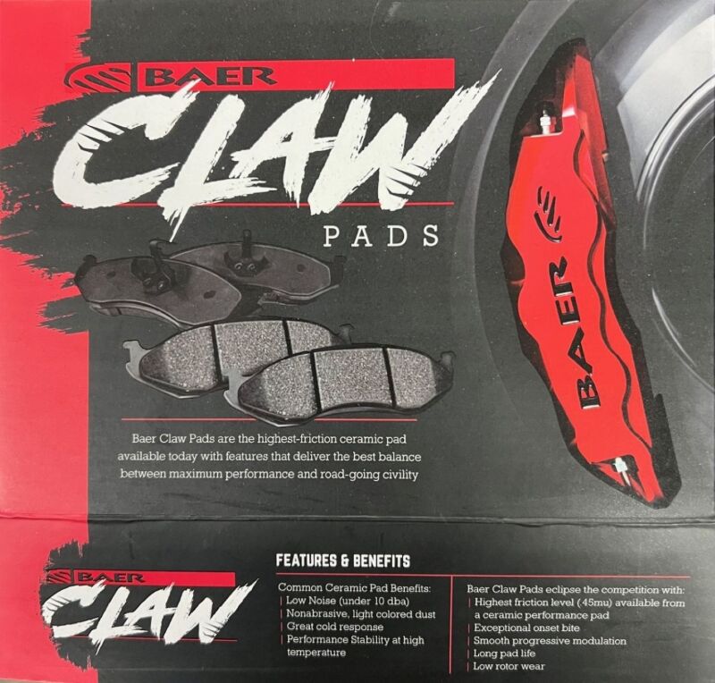 Baer Brakes 85-90 Buick Electra Claw Brake Pads