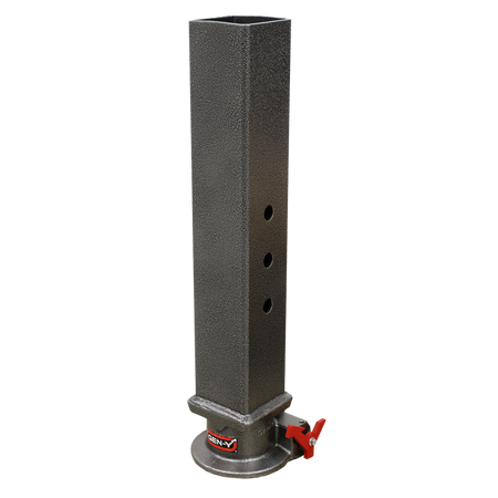 Gen-Y Viking 4in Square Tube Gooseneck Static Hitch w/SnapLatch 2-5/16in Coupler 8.5K TW 30K