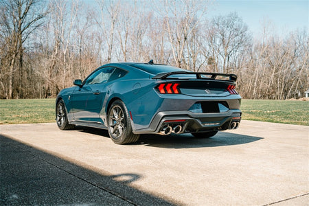 Corsa 24+ Ford Mustang Dark Horse 5.0L 3in Dual Rear Exit Axle-Back w/Twin 4.5in Polish Slash Tips
