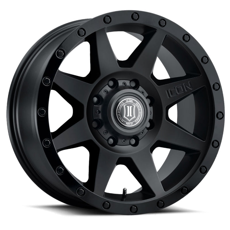 ICON Rebound 20x9 / 8x170 / 6mm / 5.25in BS Double Black Wheel