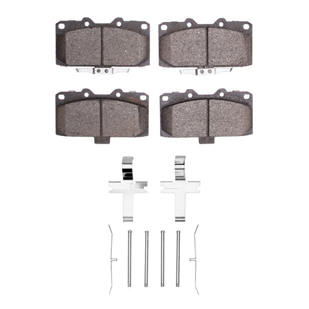 DFC 06-07 Subaru Impreza Front Active Performance Pads and Hardware Kit