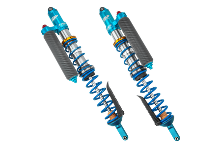 King Can Am Maverick R 3.0 Rear Coilover w/ Adj&Finned Res. Mid-Port Swivel