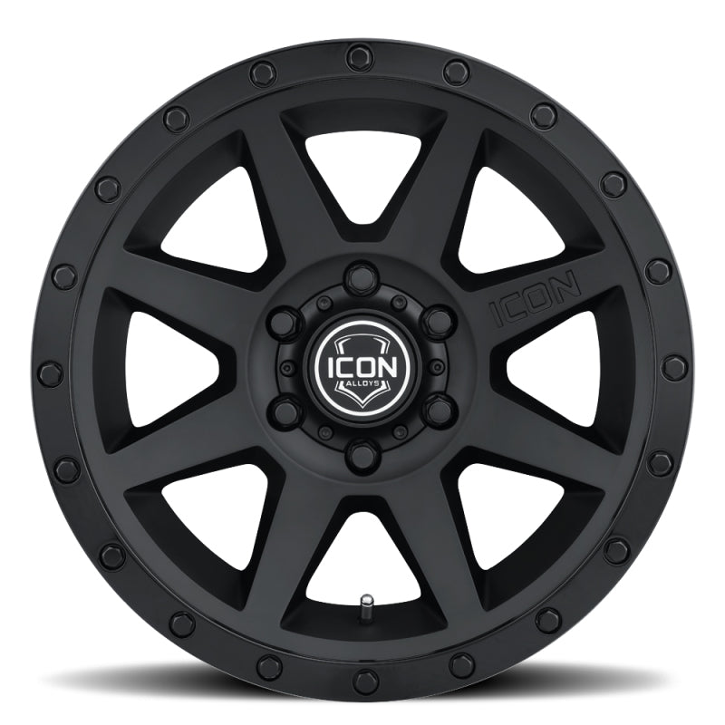 ICON Rebound 20x9 / 5x150 / 16mm / 5.625in BS Double Black Wheel