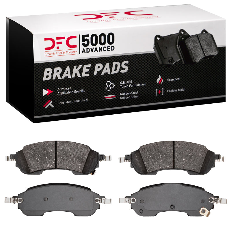 DFC 24-26 Ford Ranger Raptor (USA/Canada) Rear 5000 Advanced Ceramic Brake Pads