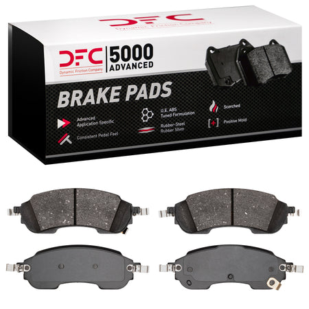 DFC 24-26 Ford Ranger Raptor (USA/Canada) Rear 5000 Advanced Ceramic Brake Pads