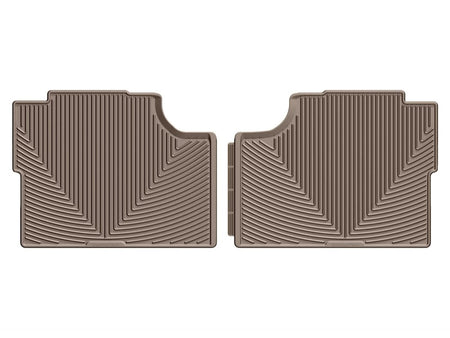 WeatherTech 17+ Ford F-250 / F-350 / F-450 / F-550 Crew Cab Rear Rubber Mats - Tan