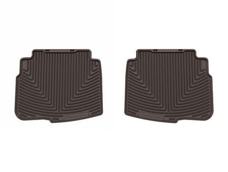 WeatherTech 20-25 Subaru Legacy/Outback Rear All-Weather Floor Mats - Cocoa