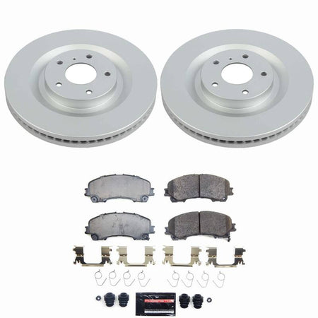 Power Stop 19-25 Infiniti QX50 Front Z23 Coated Brake Kit