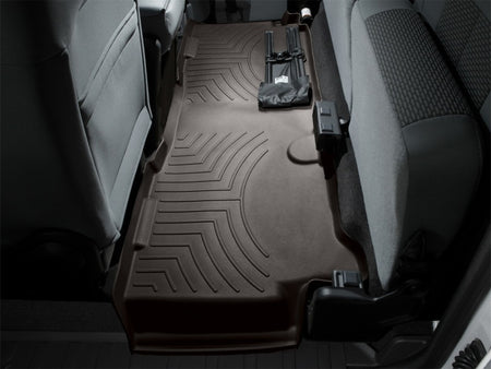 WeatherTech 11-16 Ford F-250/F-350/F-450/F-550 Rear FloorLiner - Cocoa