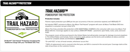 Atturo Trail Blade BOSS SxS Tire - 30X10R14 74N