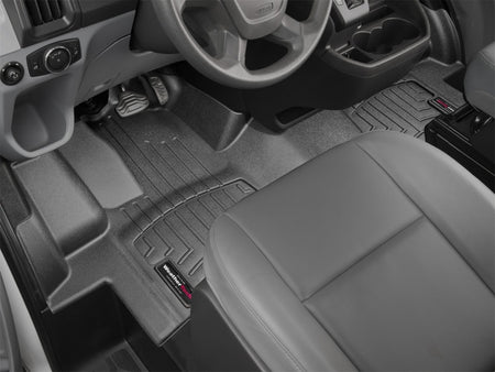 WeatherTech 2015+ Ford Transit 150/250/350 Front FloorLiner - Black