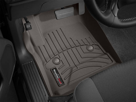 WeatherTech 2014+ Chevrolet Silverado Front FloorLiner - Cocoa