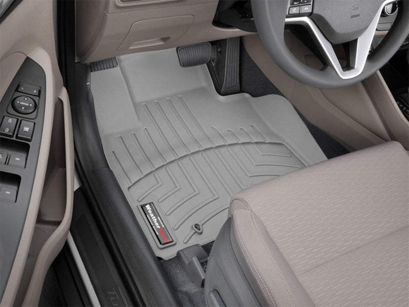 WeatherTech 2019+ Hyundai Tucson Front FloorLiner - Grey