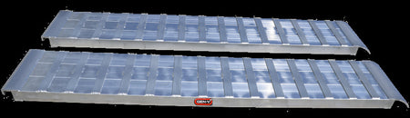 Gen-Y Extreme-Duty 10ft Aluminum Loading Ramps 15in x 120in 7K Capacity Per Ramp - Pair