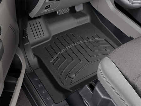 WeatherTech 15-20 Ford F-150 1st Row Front FloorLiner HP for Vinyl Floors - Black